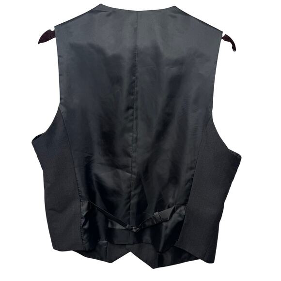 Calvin Klein 3-Piece Gray Suit Blazer Vest Pants Size L 34x30 - Picture 6 of 13